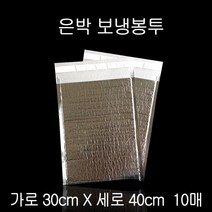 포장용 보냉백 보냉봉투 30cmX40cm 10P