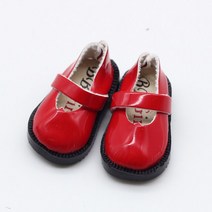 베이비돌 장난감 어린이장난감 3.2cm 1/8 BJD 인형 bowknot 신발 1/6 Blyth Pullip Licca Lati 액세서리 완구, [03] 빨간