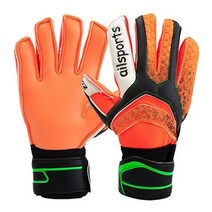 키퍼장갑 축구 골키퍼 글러브글루 풋살 축구교실 연습용 훈련용 골키퍼 장갑프로 6 32, 주황색, 사이즈 6