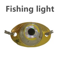 어탐기 3.8g 낚시 라이트 수중 LED 조명 진동 싱킹 루어-바닷물 지깅 LED 깜박이는 빛 오징어 미끼 루어 fi, 01 red