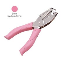 핸들 구멍 펀치 1.5MM/3MM/5.5MM/5MM/6MM 종이 펀처 DIY 느슨한 잎 커터 스크랩북 도구에 대한 단일 375ea07, 1, 05 6mm medium circle