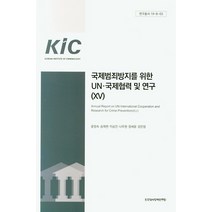 국제범죄방지를 위한 UN 국제협력 및 연구 15, 한국형사정책연구원