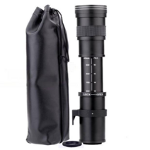 카메라망원 줌렌즈 420~800mm f8.3 사진 촬영 고화질, 소니 마운트하얀색공식 규격