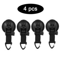 차박어닝 암막타프 어닝타프 차량그늘막 자동차타프 2/4pcs 강한 자동차 흡입 컵 앵커 텐트 후크 야외 캠핑, 04 D-4pcs