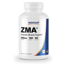 뉴트리코스트 ZMA 180캡슐 (NONGMO), 1개