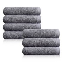 타월리스트 포르테 호텔 수건 200g 40수 코마사, 딥그레이, 7개