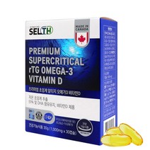 초임계 rTG 알티지 오메가3 혈행 개선 식약처인증 영양제, 1개, 1개