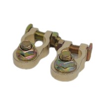 전기전도율 업그레이드 (+)1개 (-)1개 아연고급형 배터리터미널 2PCS 1세트