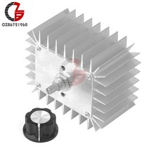 RC 모터 속도 조절기220V 전압 조정기 5000W 고전력 SR 모터 속도 컨트롤러 전자 디밍 시도 온도 조절 모듈, 한개옵션0, 한개옵션0