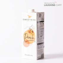 스윗버드 복숭아(피치) 스무디 베이스, 1개, 1000ml