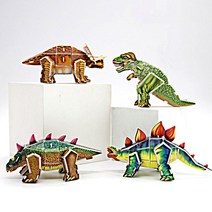 공룡 입체 퍼즐 3D 퍼즐 DIY 만들기, 2.아킬로사우루스