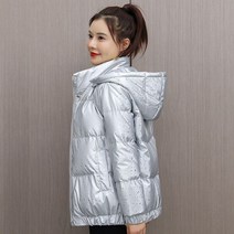 DFMEI 쇼트 다운 패딩 여 워시드 핫픽스 패션 양기 겨울옷 작은 키에 도톰한 면의녀