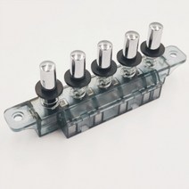 MQ165 3-인터록 1-리셋 1-래칭 5 키 스위치 250VAC 4A 주방 후드 45