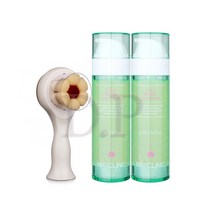 맥스클리닉 시카 바이옴 오일폼 2개+실리콘 브러쉬, 본품 2개+실리콘브러쉬 베이지