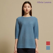 올리비아로렌 라그란 홀가먼트 풀오버__VOCBLWM3441