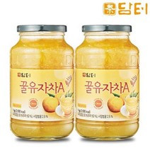 담터 꿀유자차A 1kg x 2개, 10개