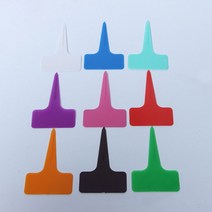 미스토토 화분 꾸미기 원예피켓 원예도구 테라리움재료, P1035_원예피켓-레드 1P