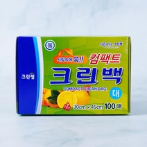 [메가마트]크린랲 크린백(컴팩트) 대 30cm*45cm*100매, 1개