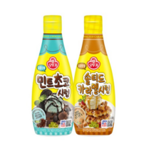 오뚜기 민트초코시럽 220g+솔티드카라멜시럽 220G, 2세트