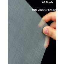 철망 울타리 그물망 능형망 철조망 휀스 4-400 메쉬 30x30cm 304 스테인레스 스틸 필터 와이어 짠 체 플레, 18 40 Mesh