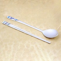 박씨상방 [박씨상방] 명품 특칠보 은수저 80% 93.75g, 선택완료, 복문자 파랑 275