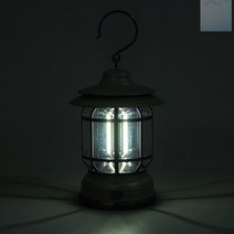 socean 차박 감성 랜턴 컬러 램프 LED등 카키 백색 빈티지 램프 차박 LED 전등 레트로 랜턴 스탠드 캠핑 라이트 전등