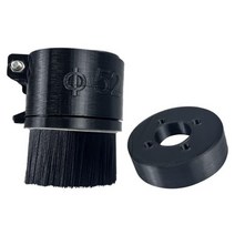 목공집진기 목공용집진기 먼지집진기 브러시 진공 청소기 조각 기계 집진기 커버 CNC 라우터 밀링 775 300W 500W 스핀들, Black