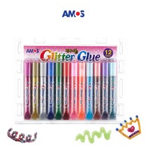 아모스 반짝이풀 빤짝이풀 크롬쉘 12색