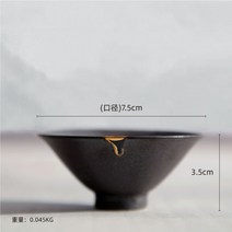 중국식 도자기 다기 세트 다도 티포트 세트 차주전자, 찻잔 (4개)개