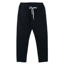 JJM-NS219 남자밴드워싱블랙데님바지