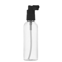 [허브스프레이] 헤어 스프레이 용기 20ml~100ml 플라스틱 공병, 100ml투명 검정캡