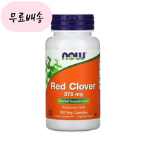 [나우푸드]-M2-Red Clover 레드클로버 375mg 100개입, 1개, 100개