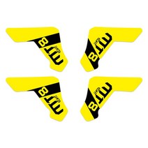 랩핑 데칼 자전거 브레이크 스티커 색상 변경 맞춤형 페인팅 액세서리, 15 MT8 yellow