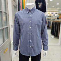 올젠 멜란지 데일리 셔츠(ZOD5WD1301NV)