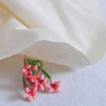 데코탑 40수 워싱 광목 원단, 내츄럴