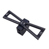 도브테일 마커 가이드 알루미늄 합금 게이지 지그 제작 1:5 1:6 1:8 목공 슬로프 DIY 나무 조인트, Type-B