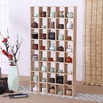 50칸 옛날찻장 원목 엔틱 다기장 다완장 주방 장식장, 옵션8