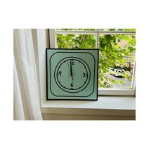 특이한벽걸이시계 인테리어 무소음벽시계, 2_블루