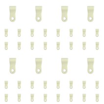 우주물결 공간절약 옷걸이 연결고리 다용도 후크 40개, 그린