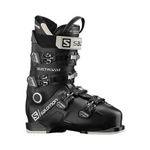 Salomon Select 시리즈 스키 부츠 (Select 90 / 100 120 HV90 HV100 HV120) 남성용 24.0 24.5 - 29.0 29.5 cm, 블랙/벨루가/비오는 날, 25/25.5cm, HV 90