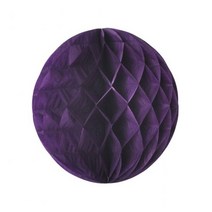PWM-DK 파티 허니컴볼20cm퍼플꽃볼, PWM-DK (파티 허니컴볼20cm퍼플)꽃볼