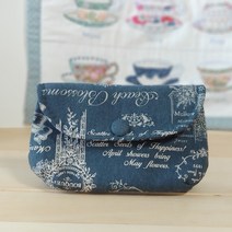 아이니들 심플 파우치 만들기 퀼트 DIY 패키지, 블루베리