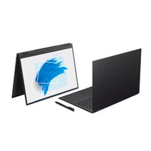 LG 그램 360 16인치 터치스크린 인텔 i7 탑재 16GB 512GB WIN10 블랙 사무용 대학생 학생용 가벼운 노트북, 16T90P-KAB7U1, 코어i7, WIN10 Home
