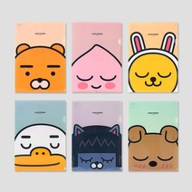 카카오프렌즈 KF L홀더 포켓화일 엘홀더, L홀더 튜브
