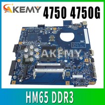 Akemy For Acer aspire 4750 4750g 4755g 노트북 메인보드 48.4iq01.041 메인 보드 100% 작동