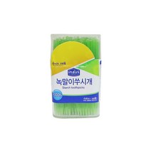 크린랩 이나우스 녹말 이쑤시개(사각통) 300입, 단일옵션