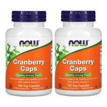 나우 푸드 크랜베리 캡 100캡슐 2팩