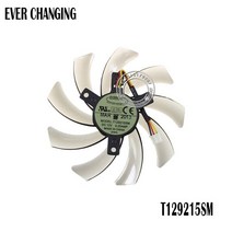 쿨링팬 PLD10010S12H T129215SM 95mm 3Pin DC12V 0.25A 기가 바이트 HD 7850 라돈 R9 GTX 그래픽 냉각 팬, 01 3 PIN