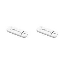 4G LTE 무선 USB 동글 모바일 광대역 모뎀 스틱 SIM 카드 라우터 150Mbps, [03] 2pcs white, 03 2pcs white