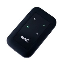 LTE라우터 유심라우터 휴대용와이파이 차량용라우터 무선 광대역 Mifi, 검은색